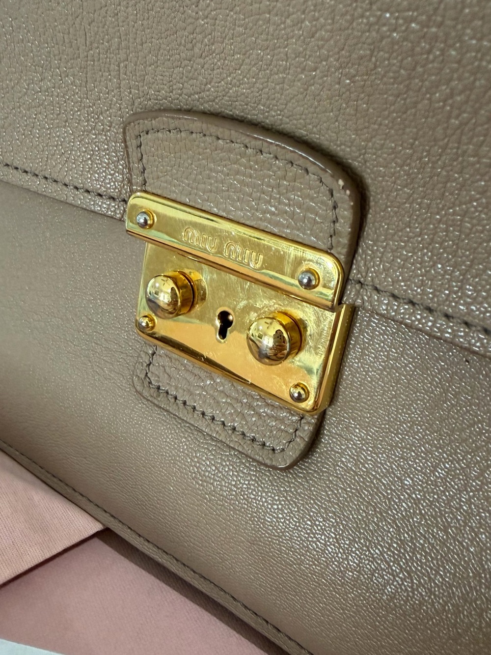 Miu Miu Madras Crossbody Bag - Picture 4 of 14
